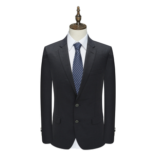 1200275 羊毛两粒扣后中开衩商务西装 MY363美男式 春秋西服