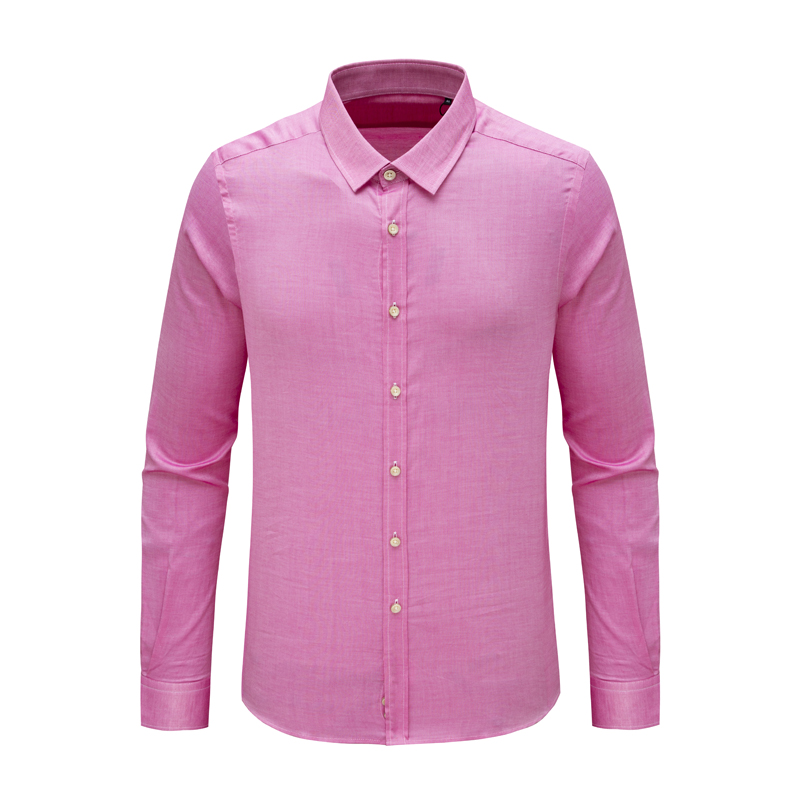 DN211斯D博N男式春秋长袖衬衫 棉百搭商务休闲上衣 时尚都市