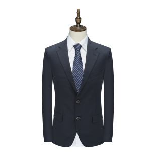 可机洗两粒扣双开衩商务西装 MY515美男式 正装 职业装 春秋西服