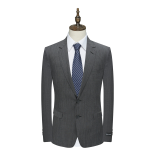 外套 羊毛两粒扣后中开衩商务西装 N5615821 西服 PL28皮春秋男式