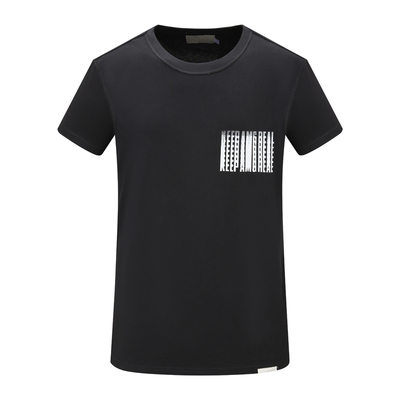 SF33路嘉男式夏季短袖T恤 棉圆领套头休闲商务上衣