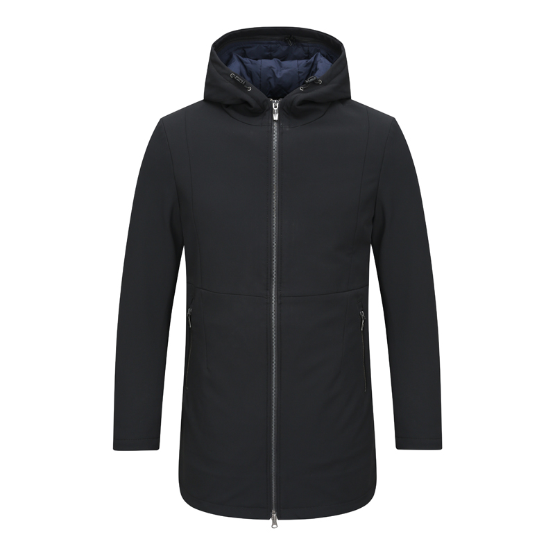 AB618嘎秋冬厚款男式羽绒服 白鸭绒商务休闲保暖防风外套