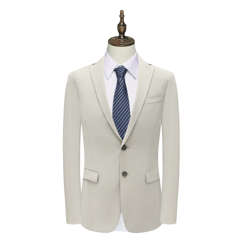 B1593鸟男式春秋西服 两粒扣后中开衩商务西装 221630