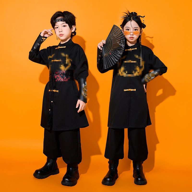 儿童中国风服装元旦演出服女孩合唱服武术表演服古装男童街舞套装,童装/婴儿装/亲子装,儿童演出服,淘宝优惠券,粉丝福利购,淘宝优惠卷