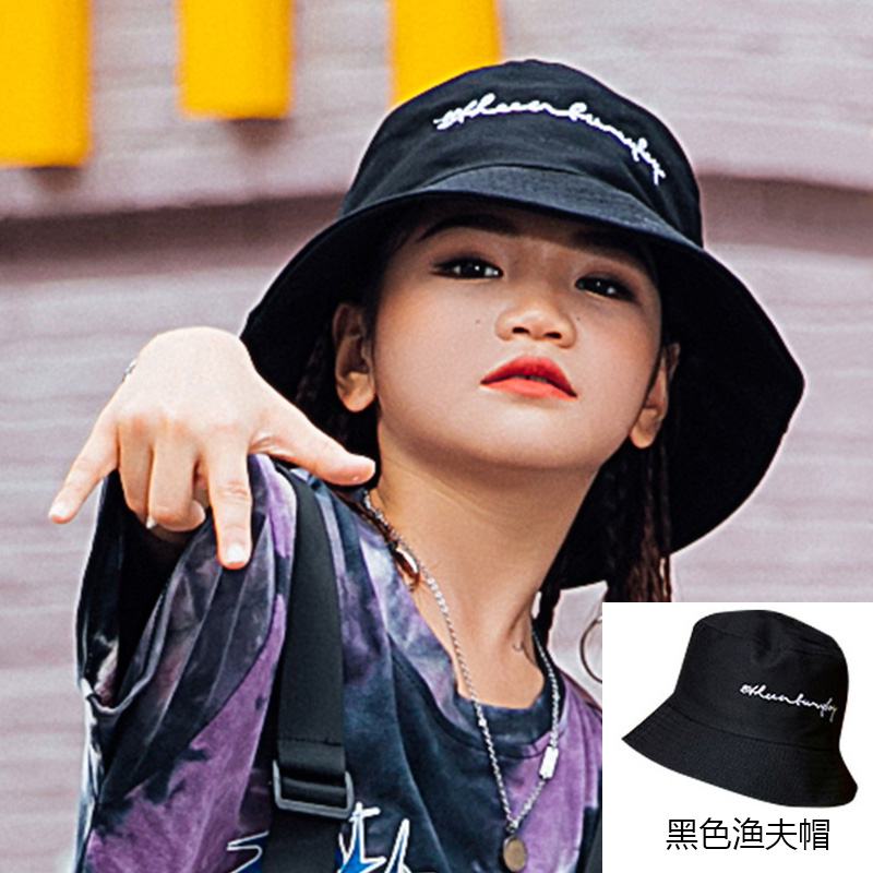 琵琶少儿街舞演出服配饰渔夫帽