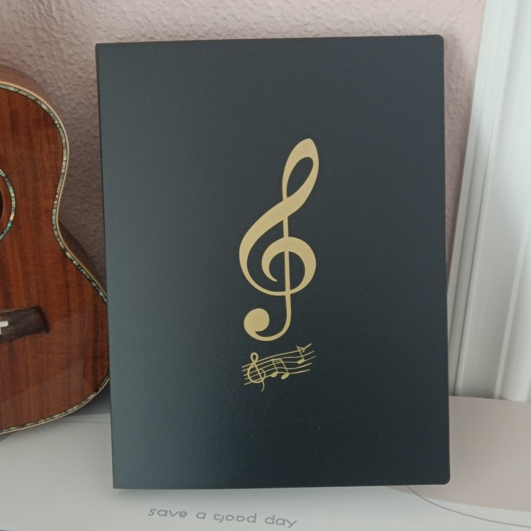 音符谱夹古筝吉他提琴定制谱夹