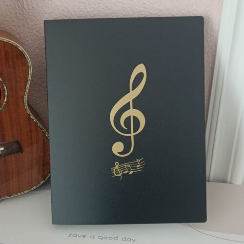 音符谱夹古筝吉他提琴定制谱夹