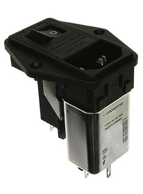 全新 FN389B-6-21〖 PWR ENT MOD RCPT IEC320-C14 PNL〗