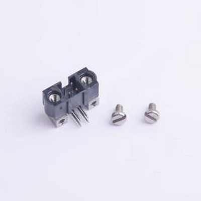 M80-5400442 针座连接器4POS接头2排2mm公形插针通孔直角镀金