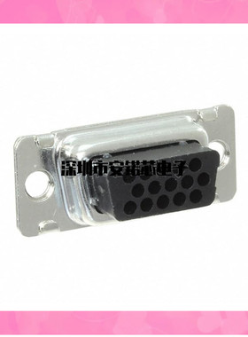 204501-5 连接器Connector D-SUB HD矩形Housing插头Plug 15POS