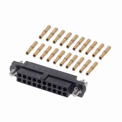 全新 M80-4612005〖 CONN RCPT 20POS CRIMP 24-28AWG〗