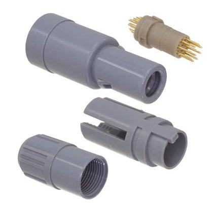 PAA.M1.0GL.AC39G〖 CONN PLUG MALE 10POS SOLDER CUP〗