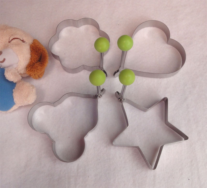 加厚不锈钢卡通煎蛋模 煎蛋模具 创意煎蛋器磨具 煎蛋器每个