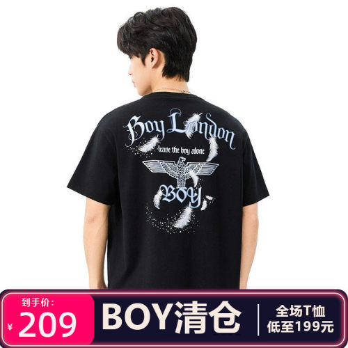 BOY LONDON专柜正品男女春夏潮牌无性别短袖休闲T恤B261N0103502