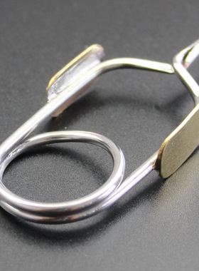 指压颈羽夹飞蝇绑制工具羽毛夹子HACKLE PLIER