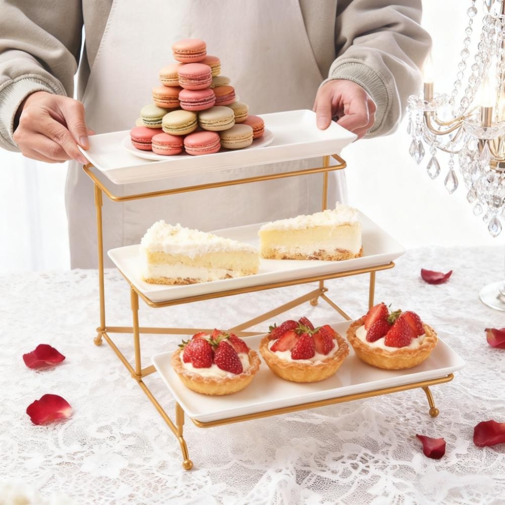 陶瓷北欧三层甜品架精致婚礼面包沙拉蛋糕水果拍摄零食派对架,餐饮具,果盆/果盘/果篮,淘宝优惠券,粉丝福利购,淘宝优惠卷