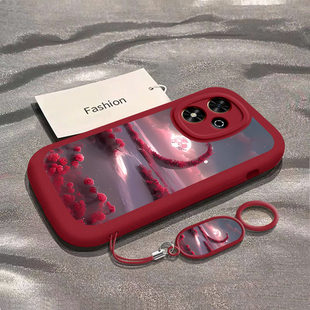 适用荣耀畅玩50手机壳honor保护套m新款硅胶Plus镜头全包创意个性防摔套花海月亮男女同款手机软外壳挂绳潮流