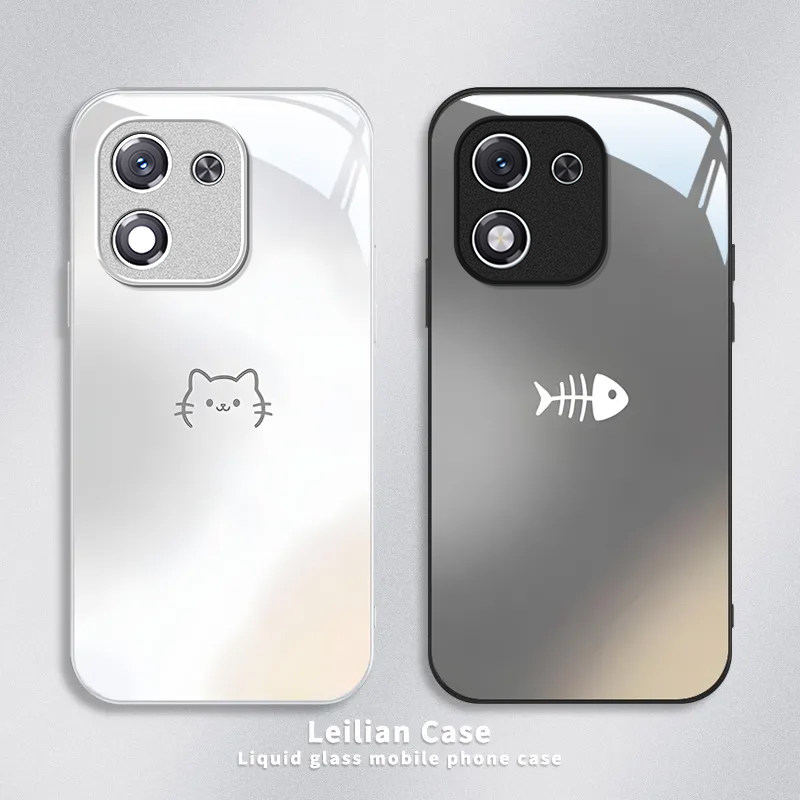 适用荣耀X70i手机壳honorX70i新款的ABR一AN00全包防摔玻璃壳荣耀70i保护ANoo套新专用款女男软后壳外壳