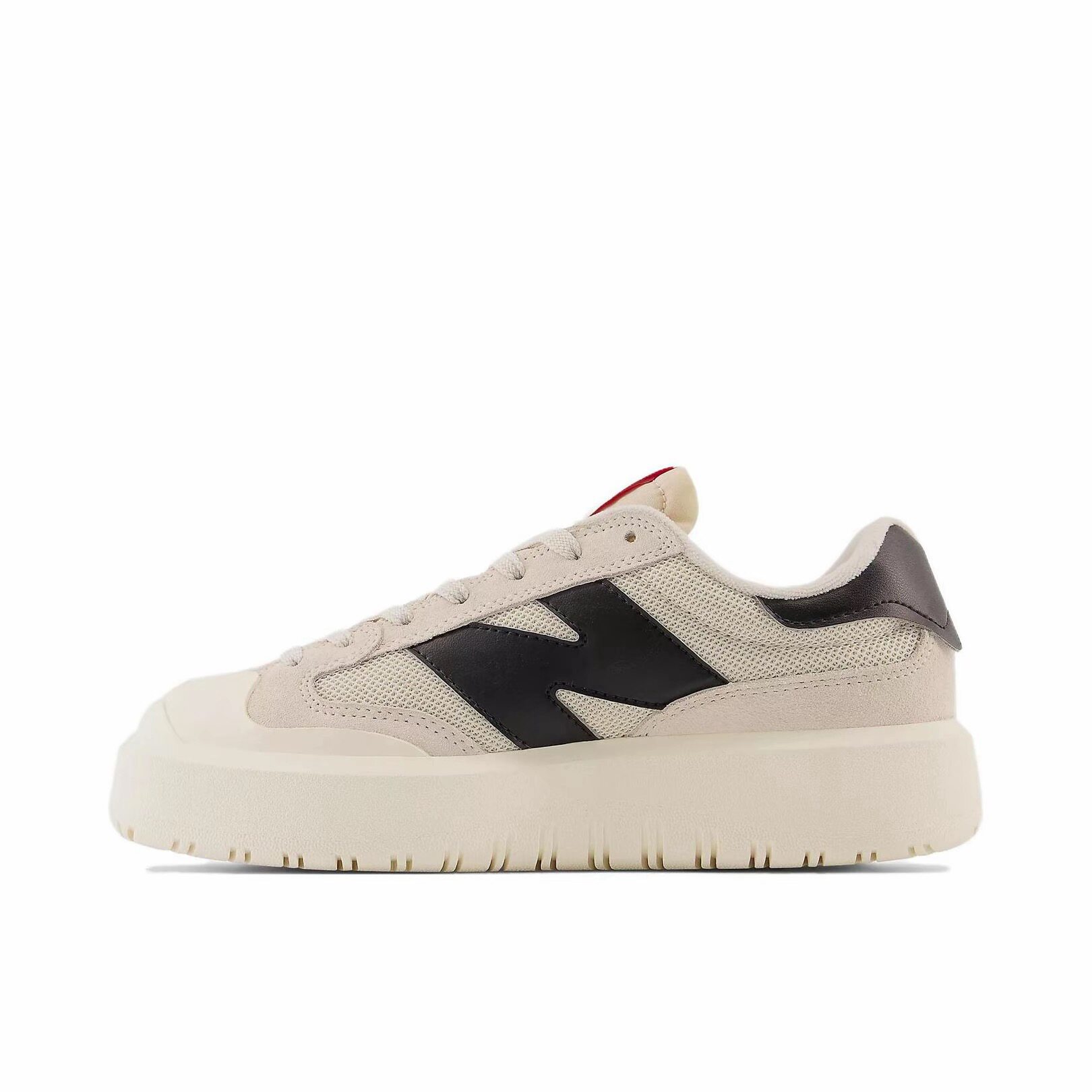New Balance NB 302 CT302 人造革 防滑 低帮 网球鞋 米黑CT302RF