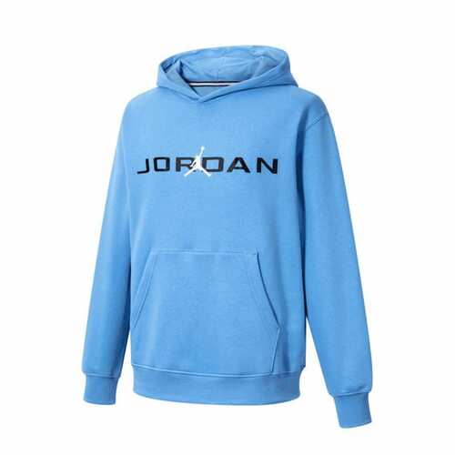 Jordan Essentials 舒适柔软加绒连帽卫衣 男款 传奇蓝HQ4644-469