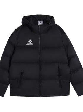 准者 RIGORER 拼接色防风连帽面包服校园户外百搭Z125311316