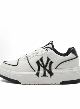MLB Chunky Liner纽约洋基队休闲板鞋白色3ASXCA12N-50WHS