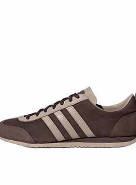 adidas VS JOG 2.0 时尚舒适 透气 低帮 德训鞋 男女棕色JS1123鞋