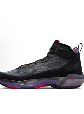 Jordan Air Jordan 37  运动舒适  篮球鞋 男款 黑紫色DV0747-065