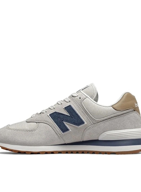 New Balance NB 574 复古 织物减震低帮跑步鞋 男女同款ML574LGI
