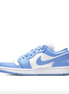 Air Jordan 1 low 大学蓝 复古篮球鞋 防滑耐磨减震 AO9944-441