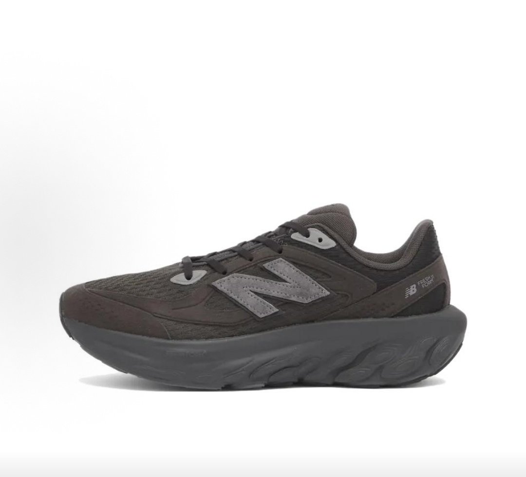 New Balance NB Fresh Foam 耐磨 低帮跑步鞋 男款 灰色UTRNAB