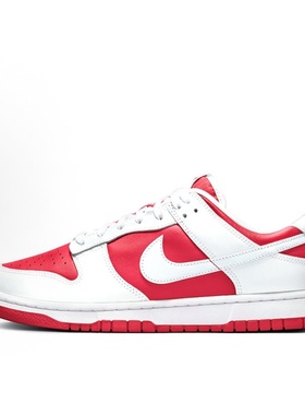 Nike Dunk Retro 低帮 板鞋 男款 反转白红DD1391-600
