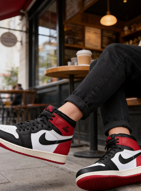 Air Jordan 1 板鞋 运动休闲鞋 复古潮流支撑合成革 DZ5485-106