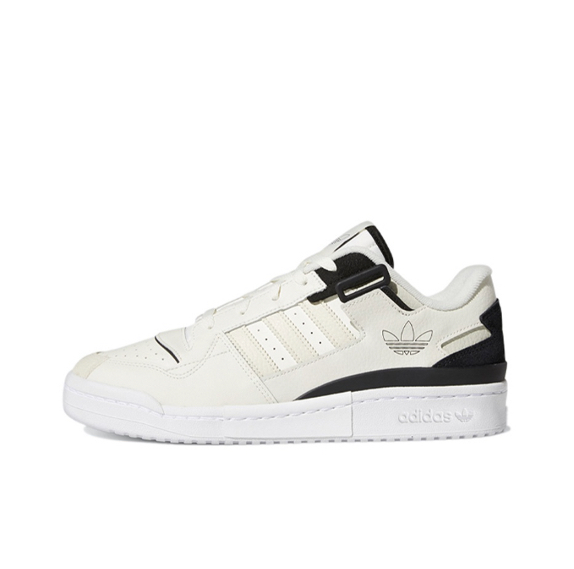 adidas originals FORUM Exhibit低帮 板鞋男女同款 奶油白H01914