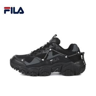 FILA斐乐 FLUID v2 猫爪舒适 耐磨 男女同款 黑色1JM02570F_001