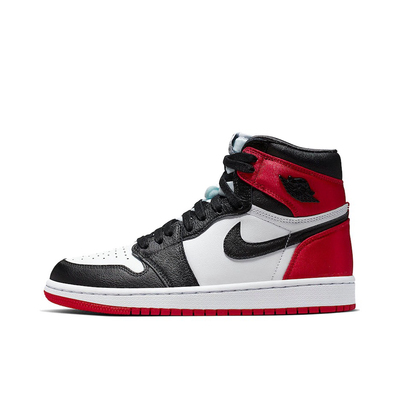 Jordan Air Jordan 1 High Satin Black Toe 皮革 CD0461-016
