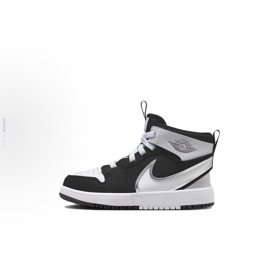 Jordan Air Jordan 1 Mid RM EasyOn  防滑耐磨 中小童FQ1282-001,运动鞋new,跑步鞋,淘宝优惠券,粉丝福利购,淘宝优惠卷