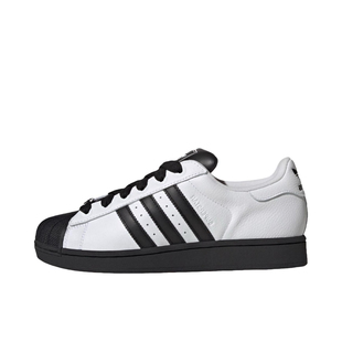 adidas Superstar 2 板鞋 防滑耐磨贝壳头 白色/黑色KK4473