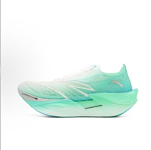 Anta安踏 C202 6.0 PRO低帮 碳板跑步鞋 男款 白绿蓝 112515576-4