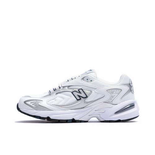 New Balance NB 725 Y2K 低帮 休闲跑步鞋 男女同款 银白ML725B