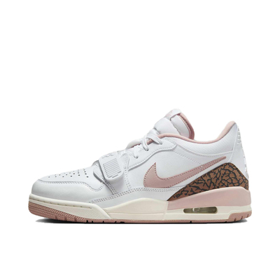 Jordan Legacy 312 舒适 防滑 低帮 篮球鞋女款 白粉FQ7827-116