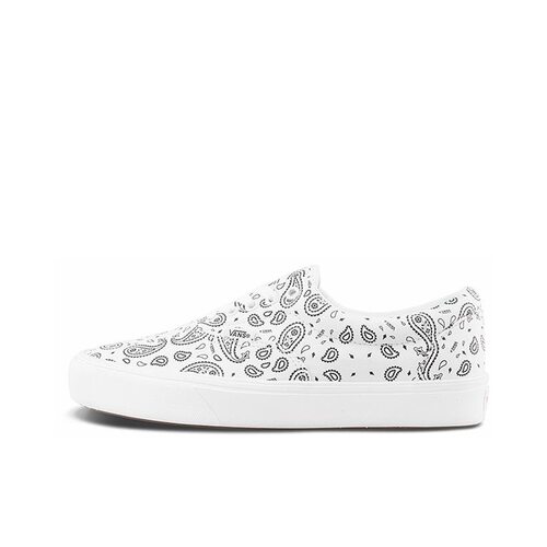 Vans Era Comfycush 复古 低帮 板鞋 男女同款 黑白VN0A3WM942M