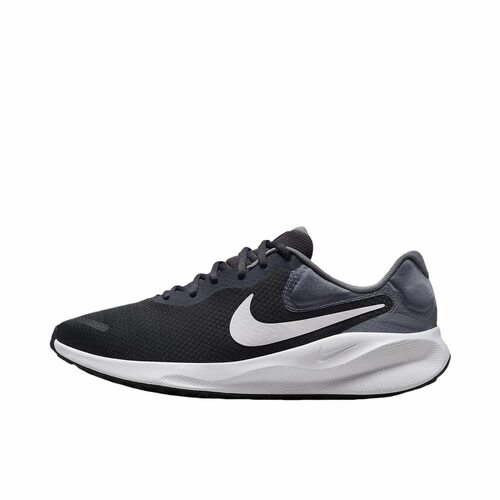 Nike REVOLUTION 7 运动舒适 低帮跑步鞋 男款 黑色FB2207-007