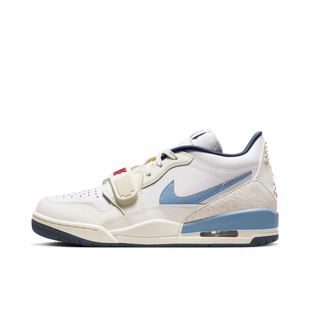 Low 低帮 复古篮球鞋 Jordan 白蓝红HM3709 312 女款 141 Legacy