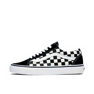 black Skool checkerboard 棋盘格低帮 VN0A38G1P0S Vans 板鞋 Old