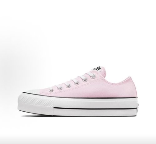 Converse All Star Lift 耐磨透气 低帮 帆布鞋 女款 紫色A10260C