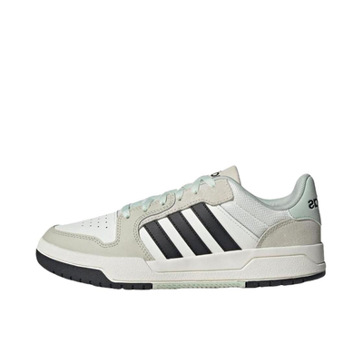 adidas neo Entrap 低帮 板鞋 男女同款 白黑棕JI2546