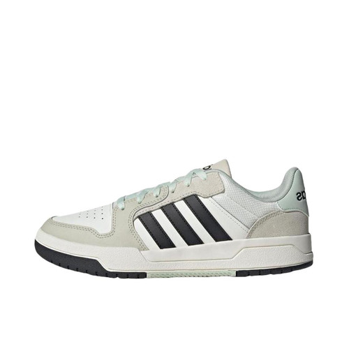 adidas neo Entrap 低帮 板鞋 男女同款 白黑棕JI2546