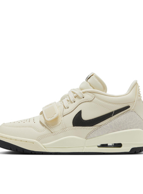 Jordan Legacy 312 Low 'Coconut Milk Black'舒适圆头HV1807-101