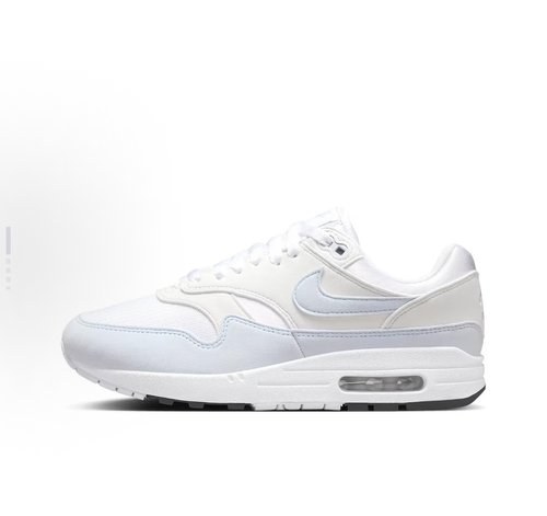 Nike Air Max 1 舒适简洁 耐磨 休闲鞋 女款 白灰蓝DZ2628-105